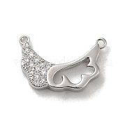 Латунные микро проложить кубического циркония подвески KK-H455-21P