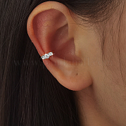Простые серьги-кольца из стерлингового серебра s925 IB1407-2