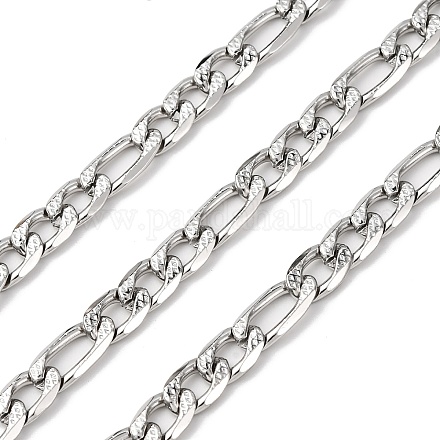 Цепи Figaro из нержавеющей стали 304 CHS-K023-05P-1