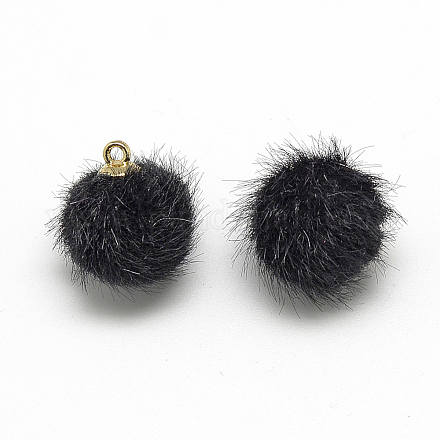 Подвески из искусственного меха норки WOVE-S084-36C-1