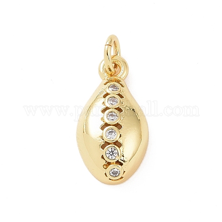Латунные микро проложить кубического циркония подвески KK-C012-50G-1