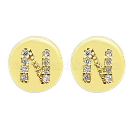 Латунные микропаве из прозрачного кубического циркония KK-T030-LA843-NX3-1