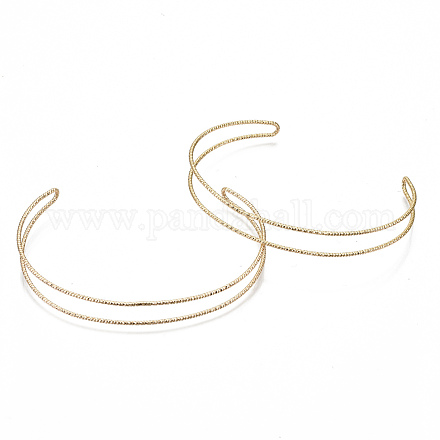 Латунные браслеты из манжеты X-KK-S354-279-NF-1