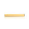 Ion Plating(IP) 304 Stainless Steel Links Connectors, Manual Polishing, Rectangle, Golden, 25x5x1.5mm, Hole: 1.2mm