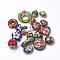 Handmade Cloisonne Beads, Mixed Shape, Mixed Color, 9~27x7~23x5~13mm, Hole: 1mm
