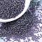 MIYUKI Round Rocailles Beads, Japanese Seed Beads, 11/0, (RR1024) Silverlined Amethyst AB, 2x1.3mm, Hole: 0.8mm, about 1111pcs/10g