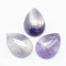 Natural Amethyst Cabochons, Teardrop, 25x18x7mm