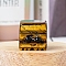 Natural Tiger Eye Display Decorations, for Home Office Desk, Cube, 15~20mm