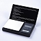 Weigh Gram Scale Digital Pocket Scale, 1000g/0.1g, Digital Grams Scale, Food Scale, Jewelry Scale, without Battery, Black, 128x77x19.5mm