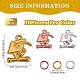 Подвески из сплава 70шт FIND-SZ0002-24-7