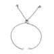 Изготовление браслета-слайдера из нержавеющей стали 304 Rolo Chain X-AJEW-JB01117-02-1
