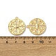 Латунные микро проложить кубического циркония подвески KK-D388-13G-3