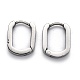 Серьги-кольца Huggie Hoop из нержавеющей стали 304 STAS-J033-11A-P-2