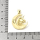 Латунные микро проложить кубического циркония подвески KK-E111-13G-3
