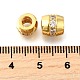 Латунные микропаве из прозрачного кубического циркония KK-XCP0001-93G-2