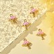 Кулоны с эмалью из латуни KK-SZ0005-22-3