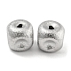 Латунные текстурированные бусины KK-P258-04C-P-1
