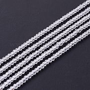 Прозрачные стеклянные бусины GLAA-C019-01A-33