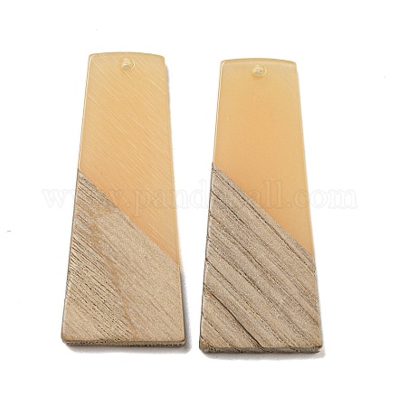 Подвески из смолы и ореха RESI-XCP0002-16C-1