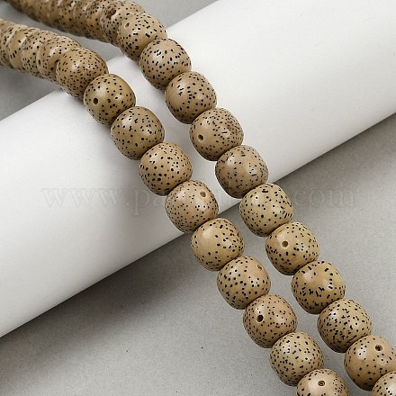 Натуральные бусины из семян рудракши бодхи WOOD-B010-A03-9x10mm-1