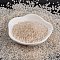 TOHO Japanese Seed Beads, Round, 11/0, (147) Ceylon Light Ivory, 2x1.5mm, Hole: 0.5mm, about 42000pcs/pound