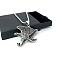 Vintage Stainless Steel Eagle Pendant Necklaces for Men, Stainless Steel Color