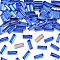 Preciosa® MAXIMA Crystal Fancy Stones, Czech Crystal, 435 26 212 Baguette, Dura Foiling, 30050 Sapphire, 4x2mm