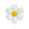 Flower Aluminum Balloons, for Festive Party Decorations, White, 710x710mm