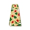 Printed Acrylic Pendants, Trapezoid, Light Khaki, 44.5x23.5x2.5mm, Hole: 1.5mm