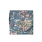 Flower Print Polyester Jewelry Storage Bags, Jewelry Roll Packing Bags, for Rings, Earrings, Necklaces Storage, Colorful, 15.5x14cm