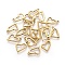 Valentines Gift Ideas for Her Tibetan Style Alloy Pendant, Heart, Cadmium Free & Lead Free, Antique Golden, 20x11x2mm, Hole: 2mm