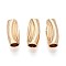 Brass Spacer Beads, Cadmium Free & Nickel Free & Lead Free, Barrel, Real 18K Gold Plated, 11x5mm, Hole: 2.8mm