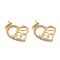 Brass Micro Pave Cubic Zirconia Pendants, Cadmium Free & Lead Free, Heart Charms, Real 16K Gold Plated, 21x19.5x3mm, Hole: 5x3.5mm