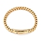 304 Stainless Steel Wheat Chain Bracelets, Golden, 8-1/2 inch(21.5cm)