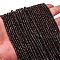 Natural Garnet Beads Strands, Faceted, Rondelle, 3.5~4x1.5~2.5mm, Hole: 0.7~0.8mm, about 181~232pcs/strand, 15.12''~15.35''(38.4~39cm)