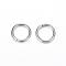 Tarnish Resistant 304 Stainless Steel Jump Rings, Open Jump Rings, Stainless Steel Color, 9x1.2mm, Inner Diameter: 6.6mm