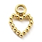 304 Stainless Steel Charms, Hollow, Heart Charm, Real 14K Gold Plated, 8.5x6x1mm, Hole: 1.6mm