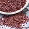 MIYUKI Delica Beads, Cylinder, Japanese Seed Beads, 11/0, (DB2306) Matte Opaque Glazed Carnelian AB, 1.3x1.6mm, Hole: 0.8mm, about 100000pcs/500g