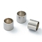 Non-Tarnish 304 Stainless Steel Spacer Beads, Tube, Stainless Steel Color, 6x7mm, Hole: 6mm
