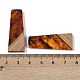 Подвески из смолы и дерева WOOD-F015-04B-3