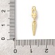 Латунные микро проложить кубического циркония подвески KK-I276-11G-01-3