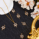30шт. подвеска из сплава со стразами FIND-SC0011-05-4