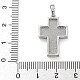 Латунные подвески с ракушкой KK-D534-02P-03-3