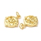 Кулоны из экологически чистой латуни KK-M246-37G-2