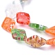 Ромб ручной MILLEFIORI стеклянные бусины X-LK-R004-48-3