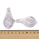Lampwork большие кулоны FOIL-K003-01C-3