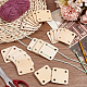 Деревянная доска для вязания крючком WOOD-WH0034-29-5