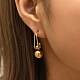 Серьги-гвоздики из нержавеющей стали 304 JK7797-3