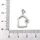 Латунные микро проложить кубического циркония подвески KK-A269-23P-3