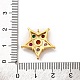 Латунные микро проложить кубического циркония подвески KK-U033-06G-02-3